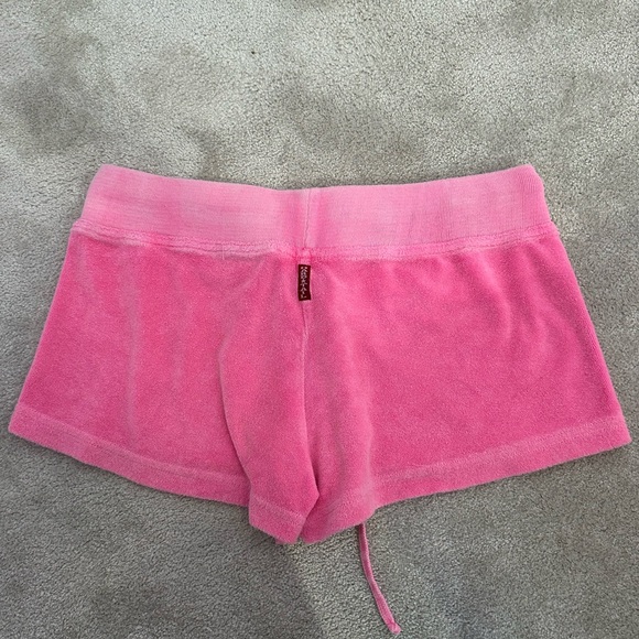 Hard tail neon pink terry shorts - Picture 3 of 3